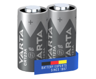 Varta Litowe Baterie Cylindryczne CR123A (2 szt.) - 1456643 - zdjęcie 3